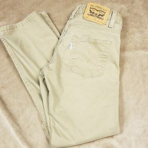 Boys Khaki Slim Levis